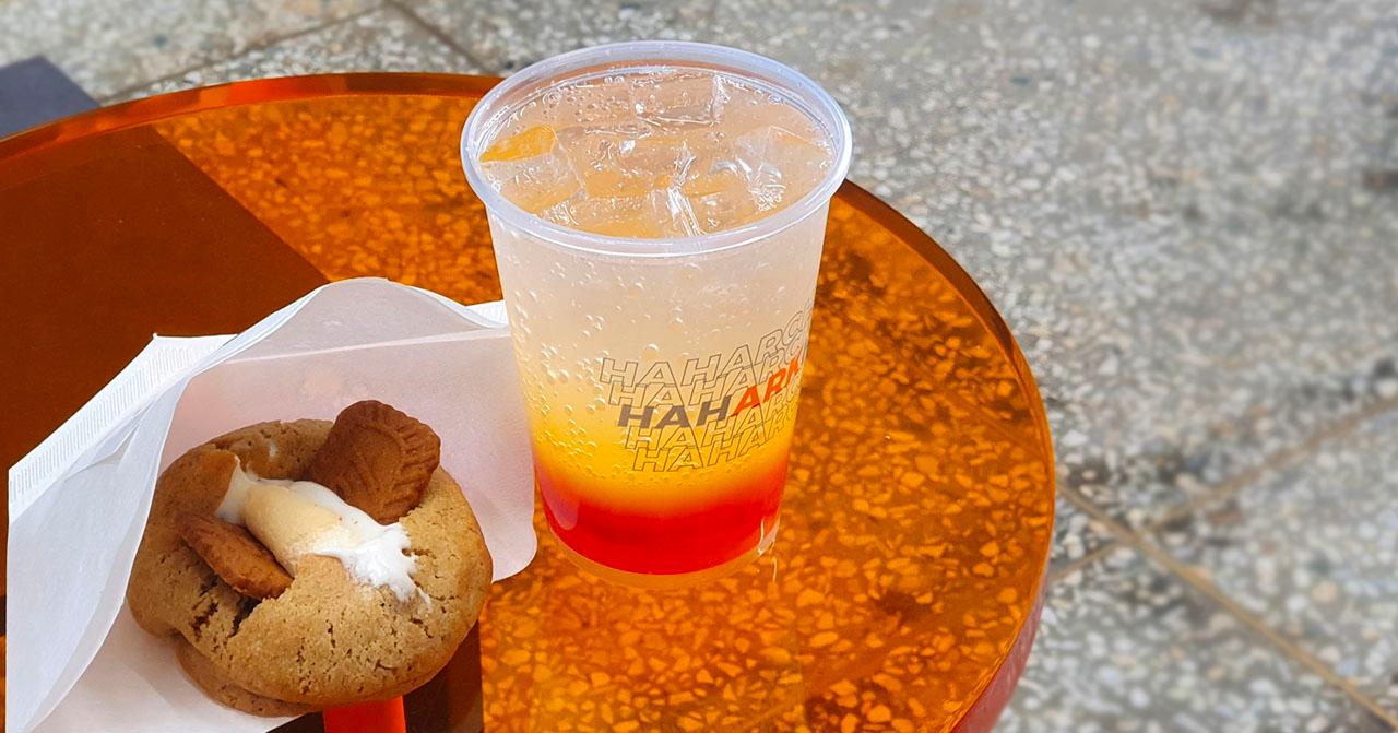 首爾橙色主題咖啡廳