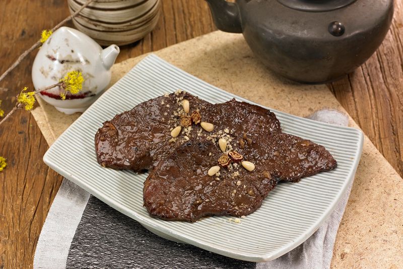 เนื้อวัวหั่นบาง ๆ (너비아니)