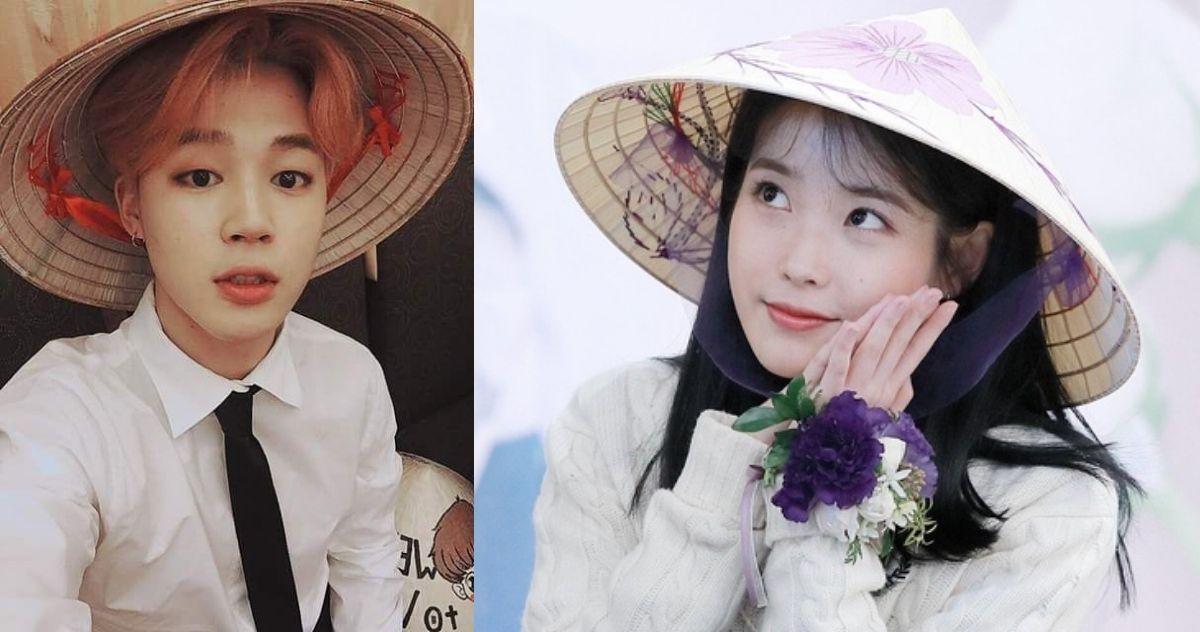 Loạt sao Kpop bùng nổ cute khi đội trên đầu nón lá Việt Nam