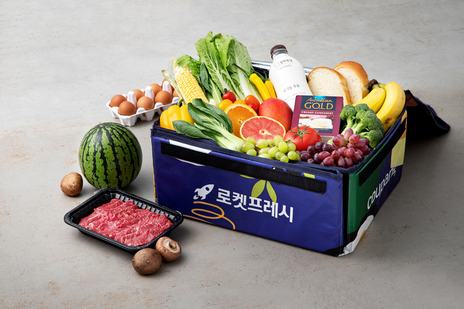 paquete ecológico de Coupang