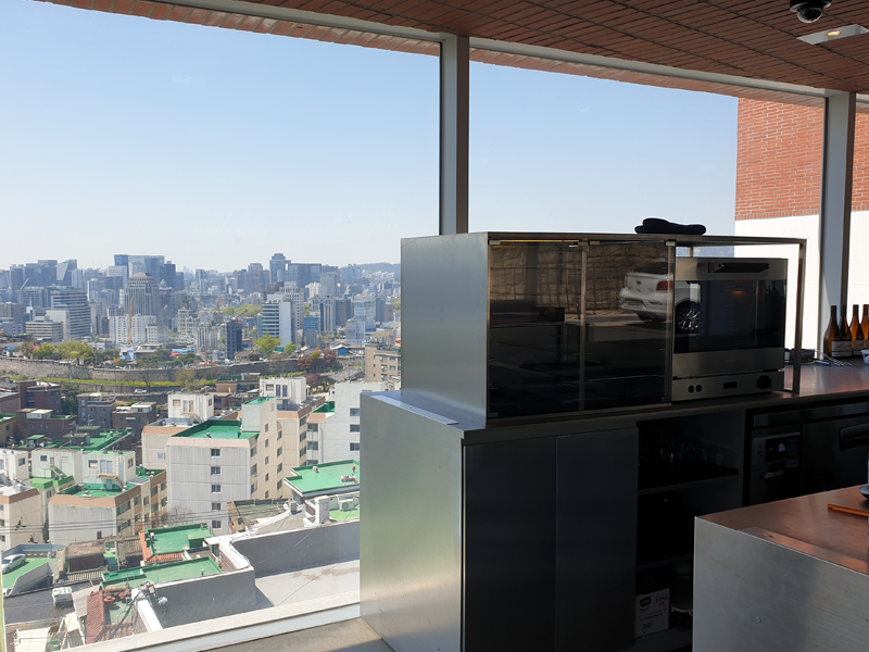 view from T(ER)T(RE) cafe