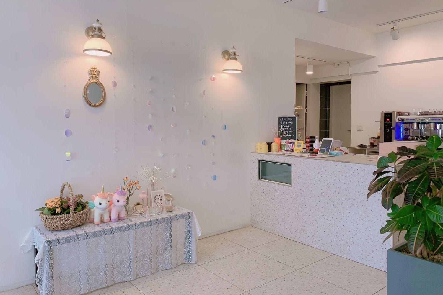 quầy thu ngân ở Rachel's Kitchen Hongdae