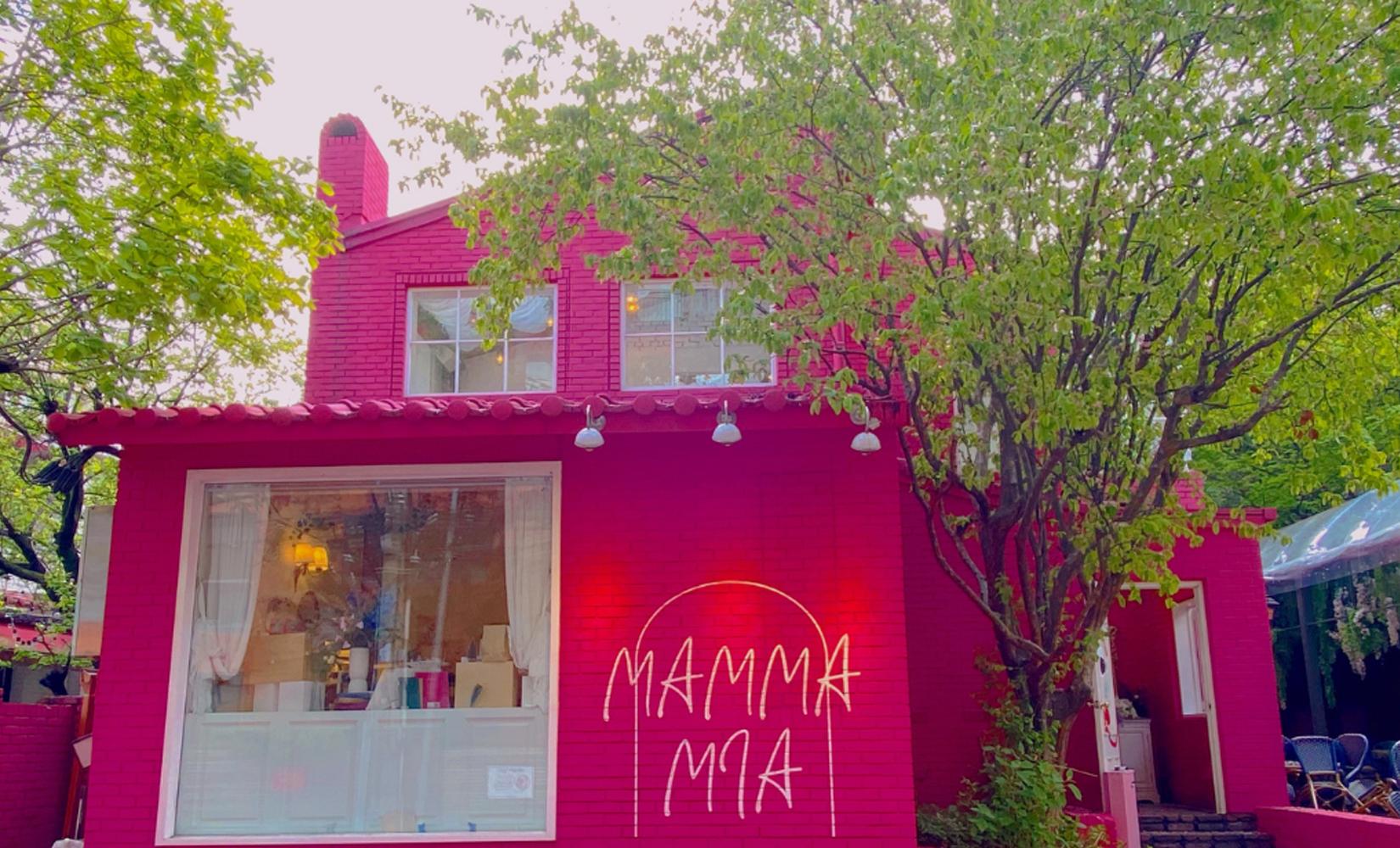 首爾粉紅色主題咖啡廳