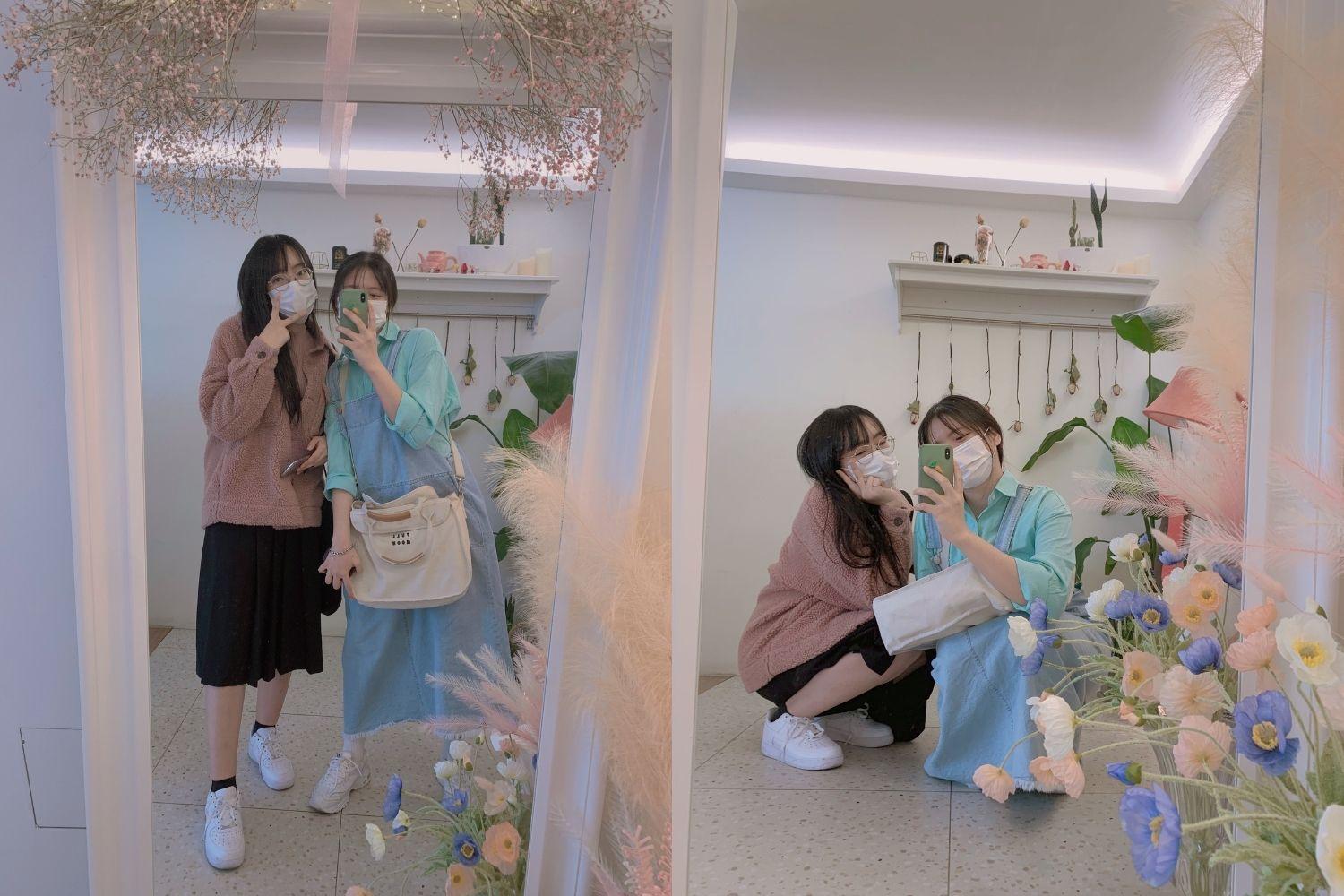 khu chụp ảnh ở Rachel's Kitchen Hongdae