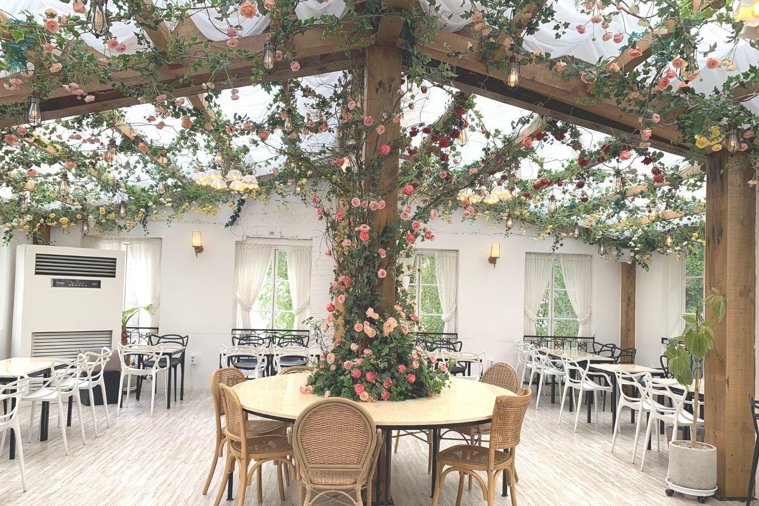 tầng 2 cafe Mamma Mia, apgujeong