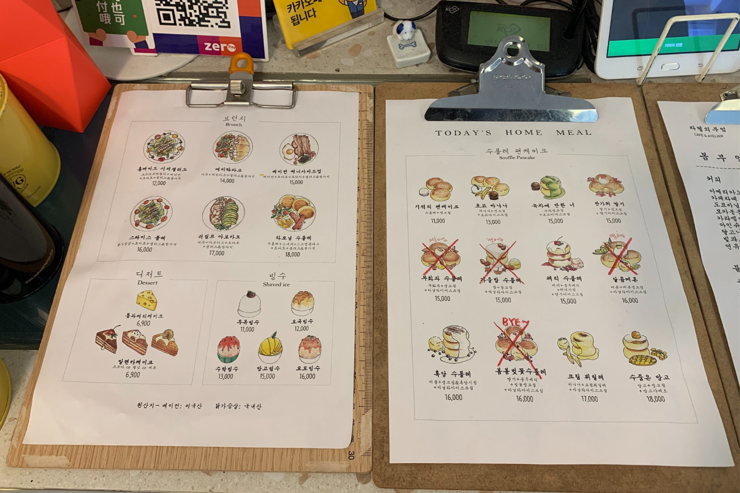 menu ở Rachel's Kitchen Hongdae  