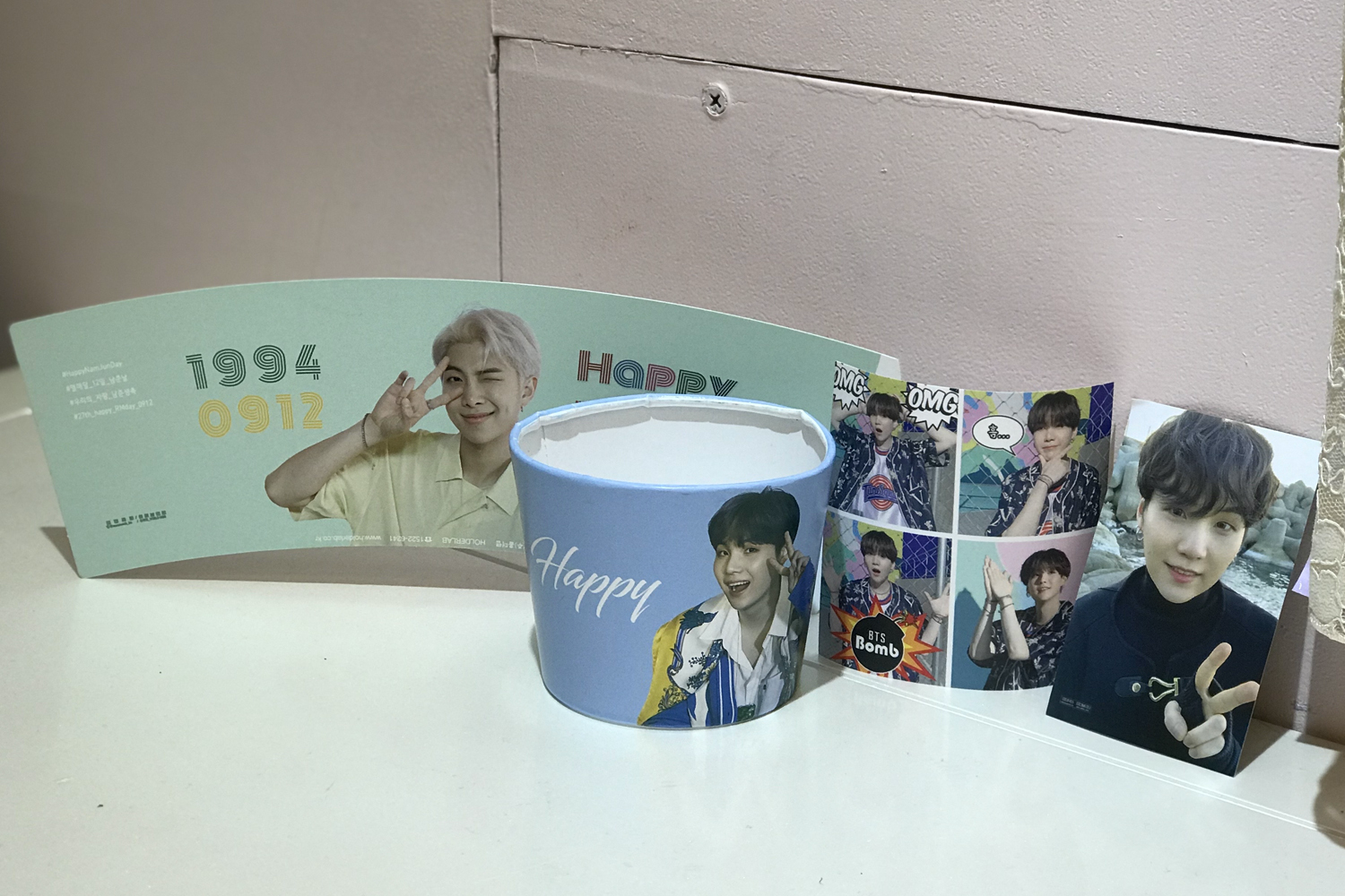 BTS march at Yoojung Sikdang