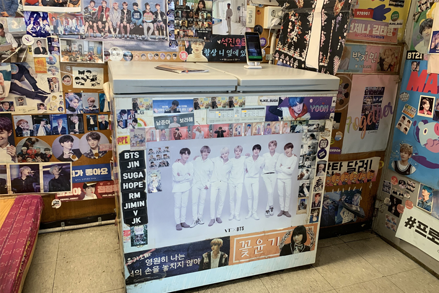 韓国BTS、BTS、バンタン、防弾少年団、BTS行きつけのお店、ユジョン食堂、BTSタンゴㇽ