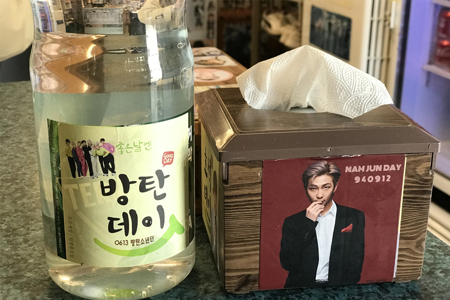 韓国BTS、BTS、バンタン、防弾少年団、BTS行きつけのお店、ユジョン食堂、BTSタンゴㇽ