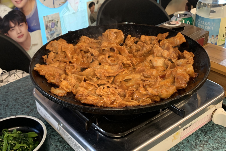 韓国BTS、BTS、バンタン、防弾少年団、BTS行きつけのお店、ユジョン食堂、BTSタンゴㇽ