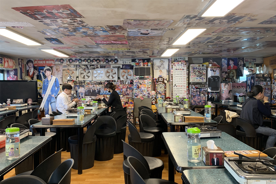 韓国BTS、BTS、バンタン、防弾少年団、BTS行きつけのお店、ユジョン食堂、BTSタンゴㇽ