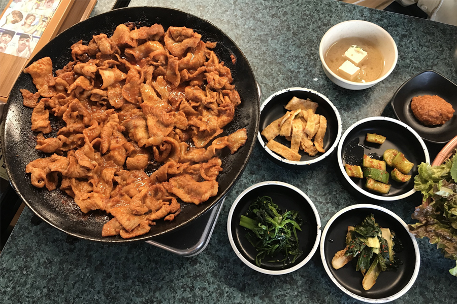 韓国BTS、BTS、バンタン、防弾少年団、BTS行きつけのお店、ユジョン食堂、BTSタンゴㇽ