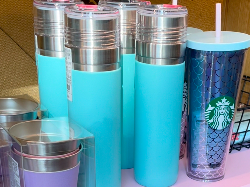 four Mare Stanley Tonga Vaccum Thermoses from starbucks korea