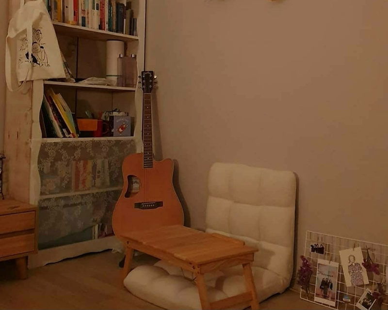 韓國坐式傢俱革新設計，實用且讓空間顯得更大，是單身住户的理想選擇。