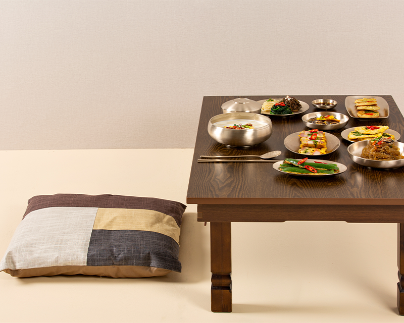 Low tables in Korea