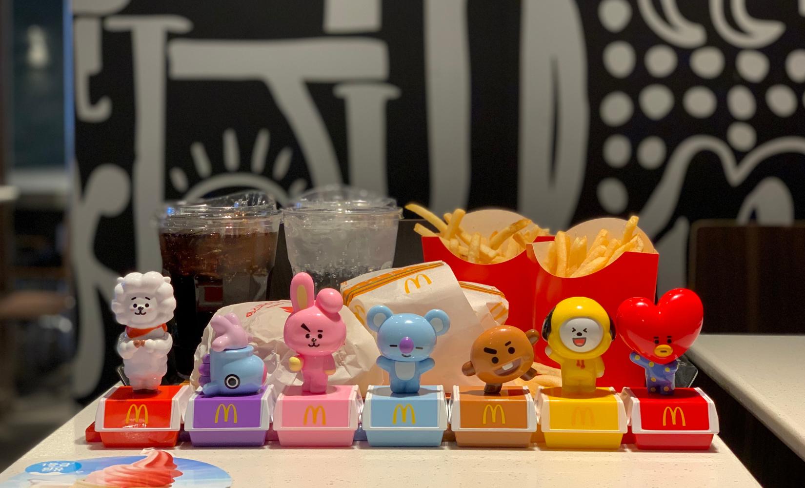 BTS X 韓國麥當勞又一新搞作！