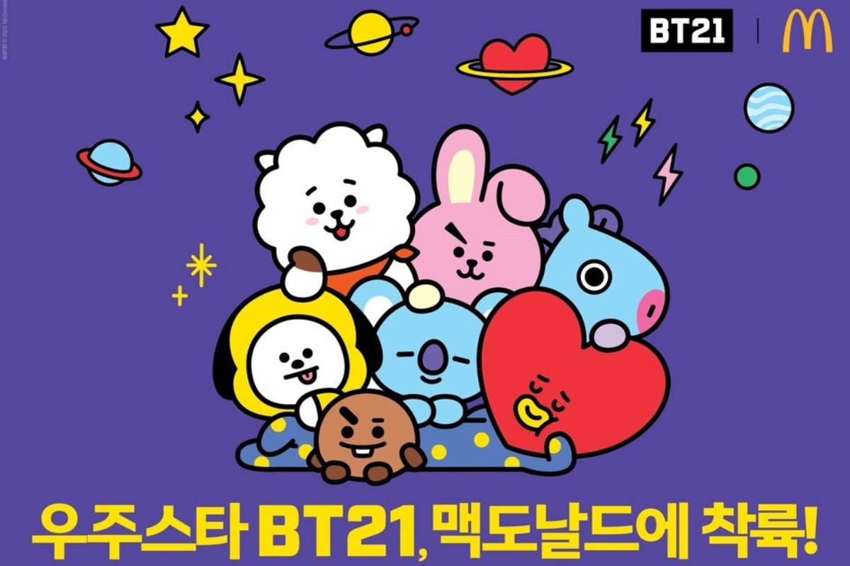 Creatrip: BTS X McDonald's Newest Collaboration: BT21 Figurines