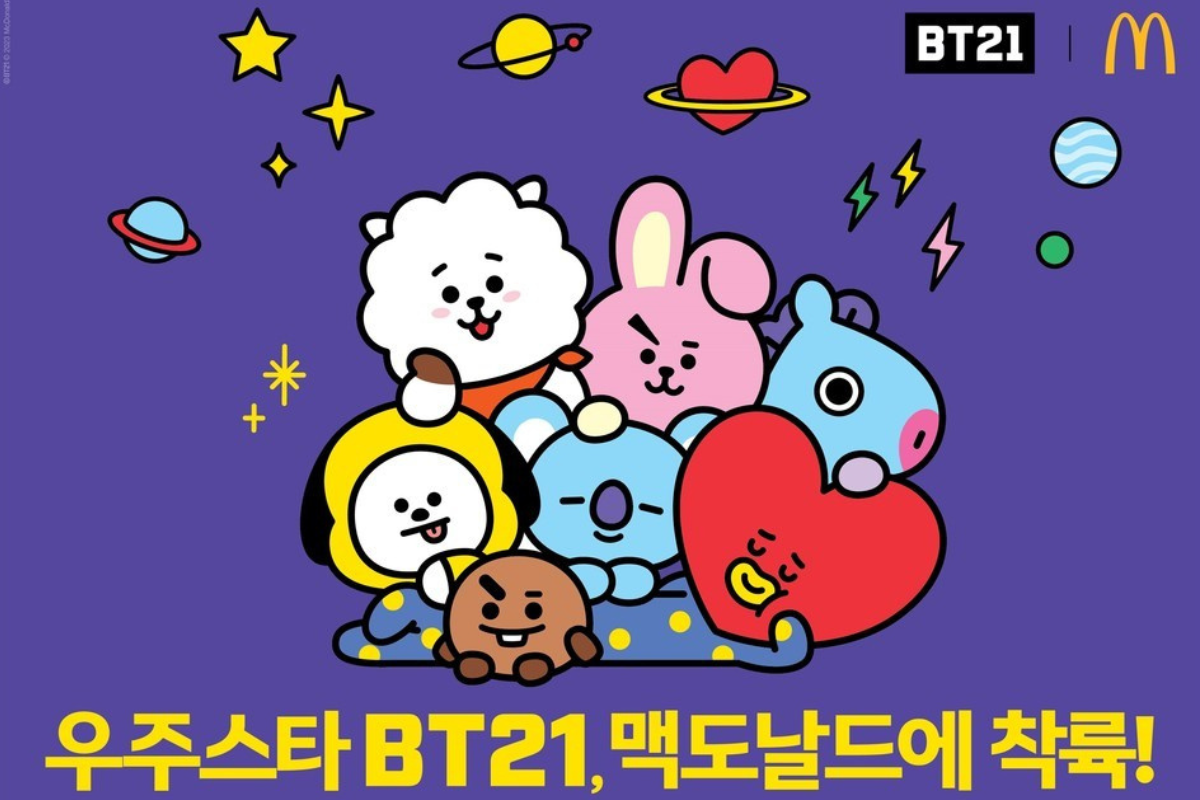 韓國麥當勞 BT21