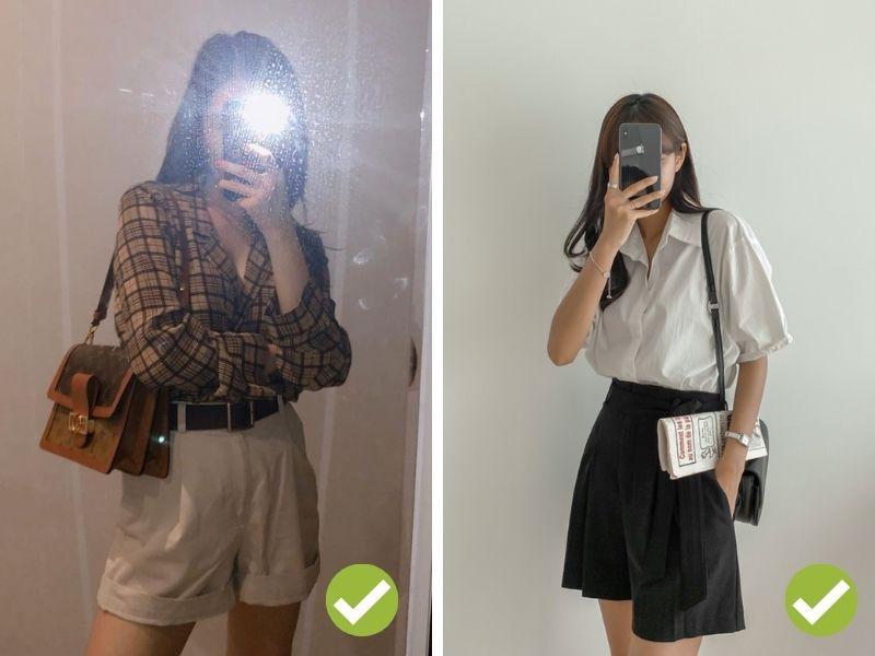 4 tip mặc quần short sao cho không bị phản cảm hè 2025