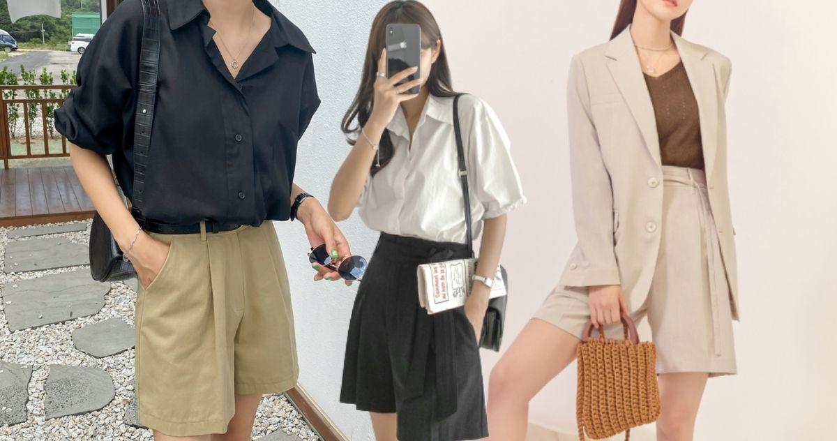4 tip mặc quần short không bị phản cảm của hội chị em Hàn cho ngày hè mát mẻ