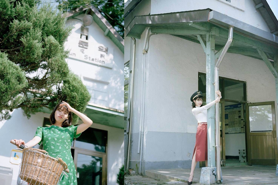 Gudun Station IU Flower Bookmark 2