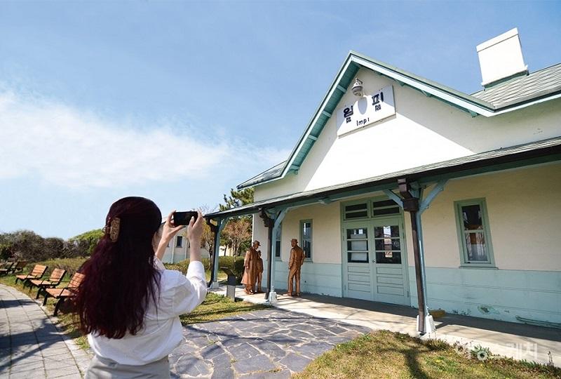 韓国旅行、韓国観光、韓国文化、韓国無人駅、人生ショット、撮影地、ロケ地、BTS、V、テテ、ARMY、スジ、建築学概論、ミスターサンシャイン