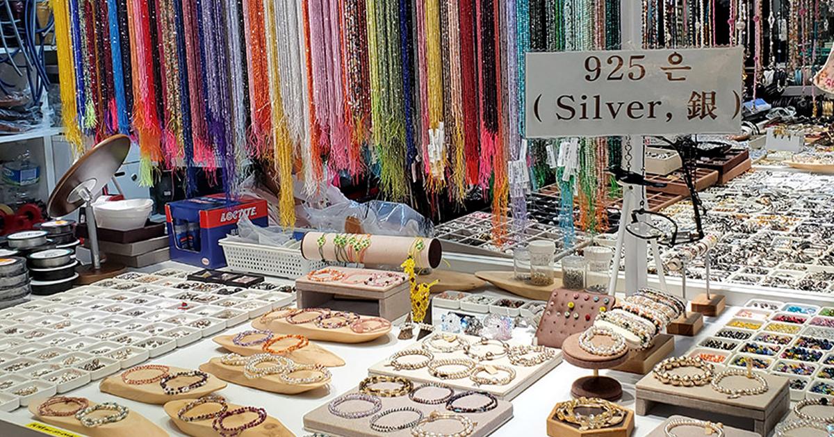 東大門「飾品零件批發商場」介紹