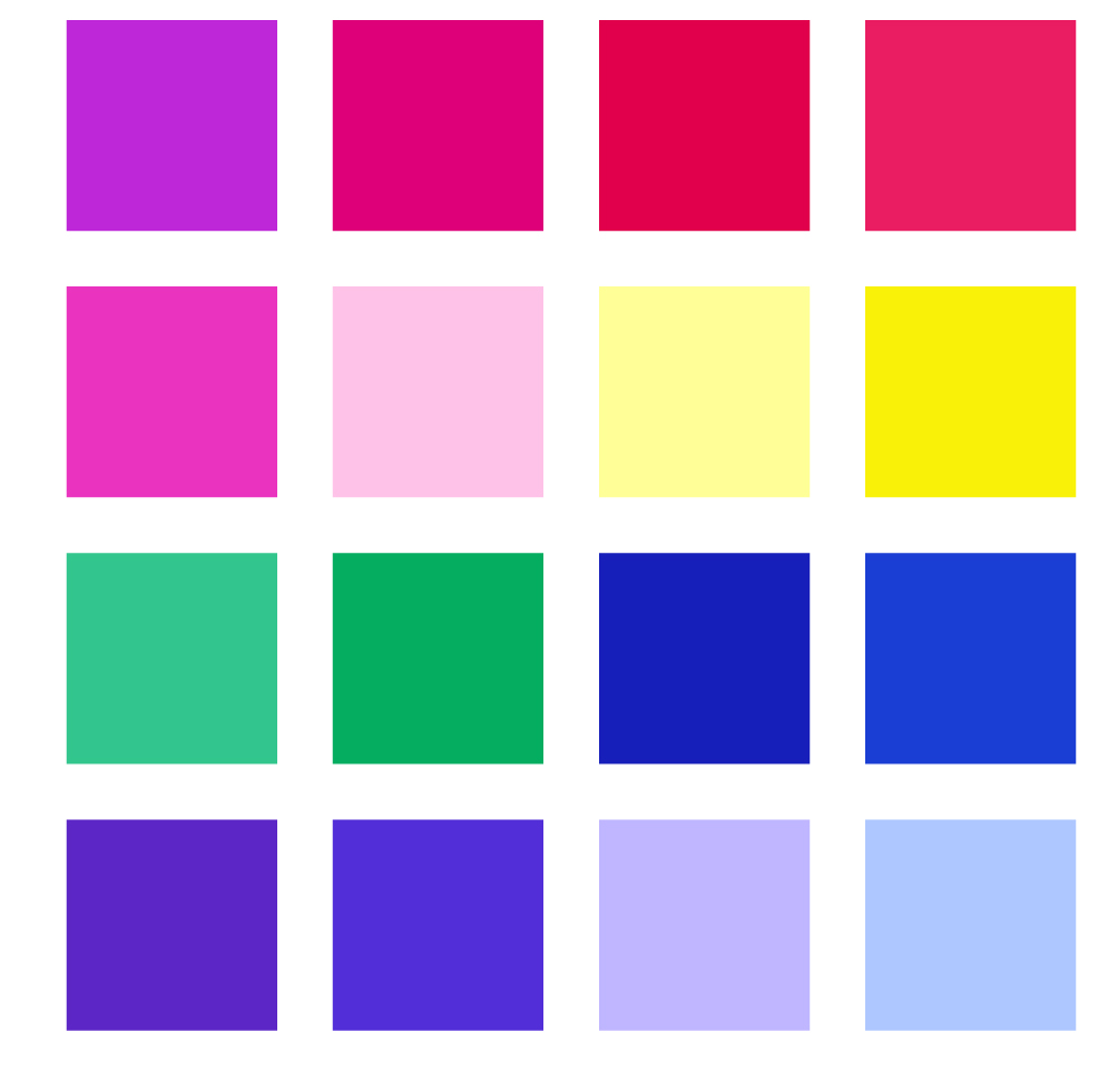 โทนสีสดใส