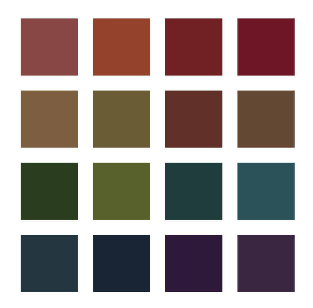 โทนสีเข้ม