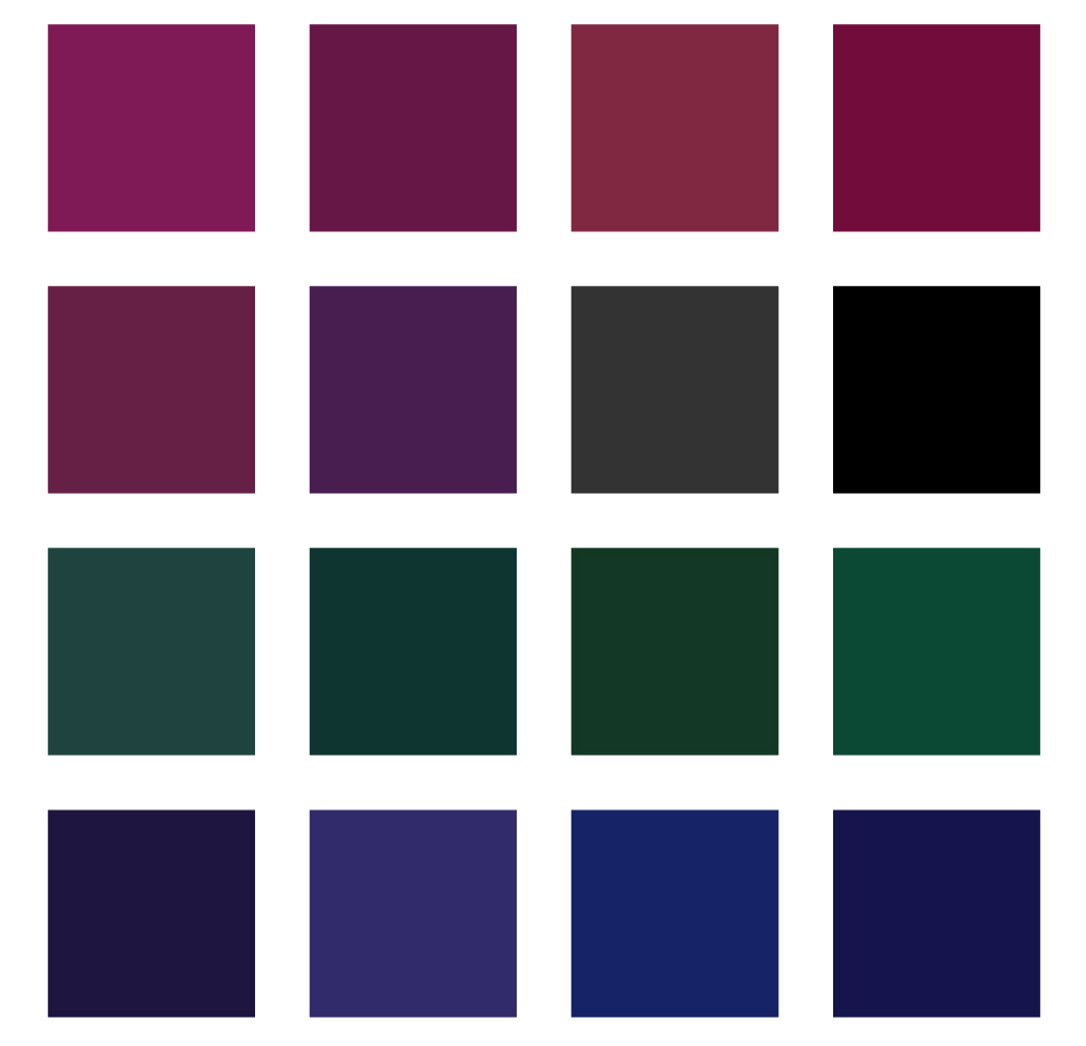 โทนสีเข้ม