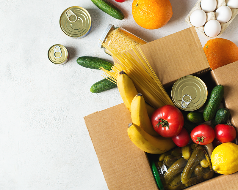 box of fresh food delivery