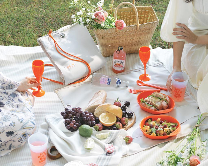 KT zero-waste picnic set