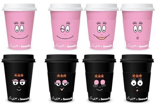 상큼한 핑크색 바바파파 커피컵, 귀여운 디자인으로 주목받고 있는 GS25와 바바파파의 콜라보레이션.