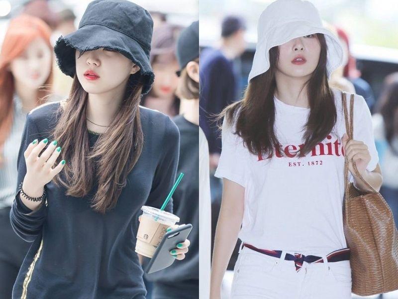 Mũ vành rộng seulgi