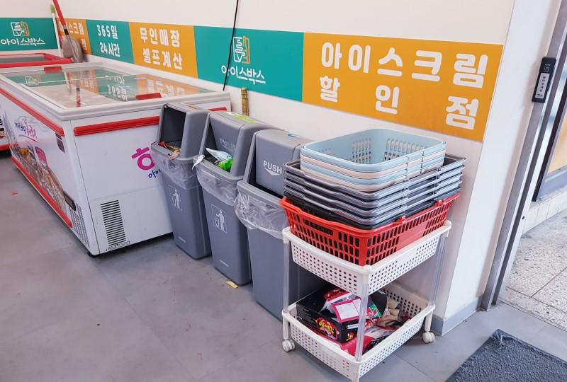 韓国文化、韓国人、韓国のアイスクリーム、韓国アイス、べスキンラビンス、カード社会、防犯カメラ、CCTV