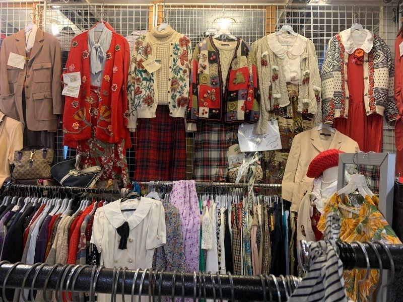 chợ đồ cũ gwangjang ở hàn quốc