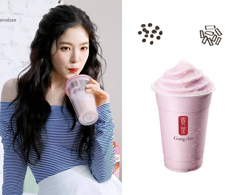 irene taro smoothie Gong Cha