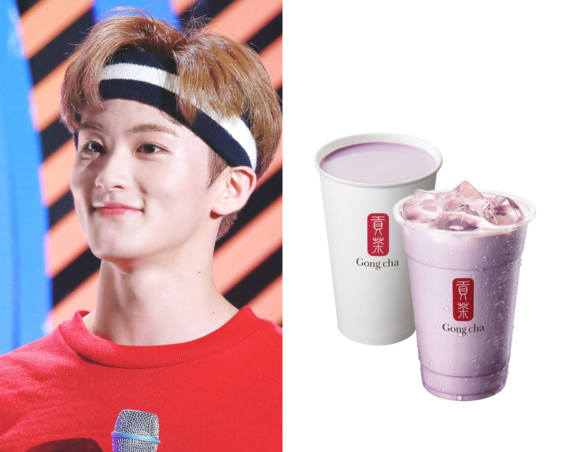 貢茶芋頭奶茶飲品