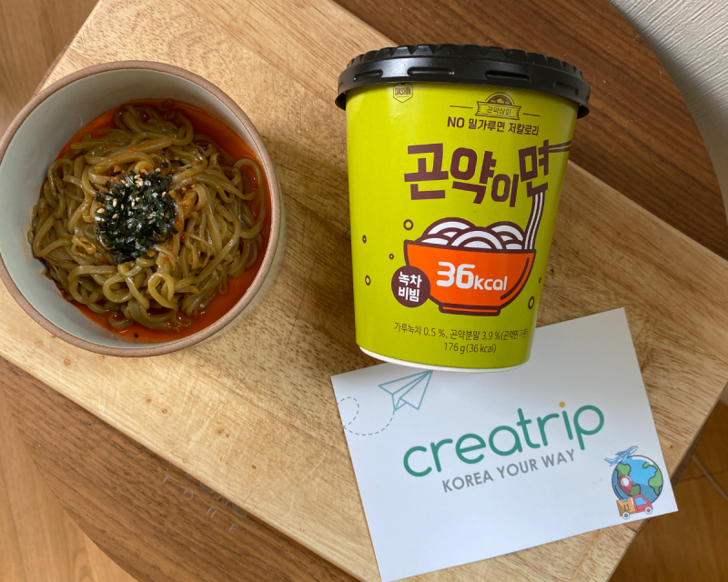 DASHIN Konjac Noodles green tea bibim