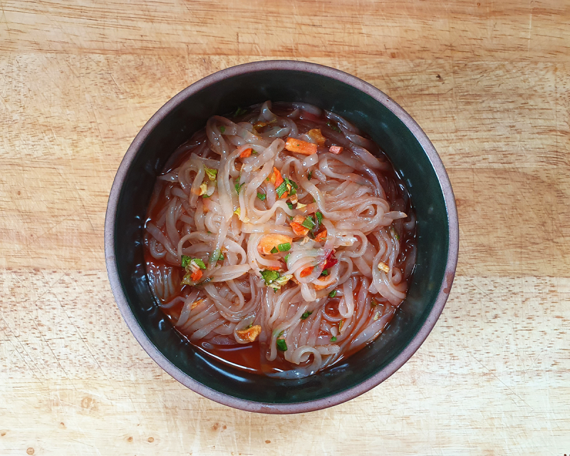 DASHIN Konjac Noodles stir-fried seafood