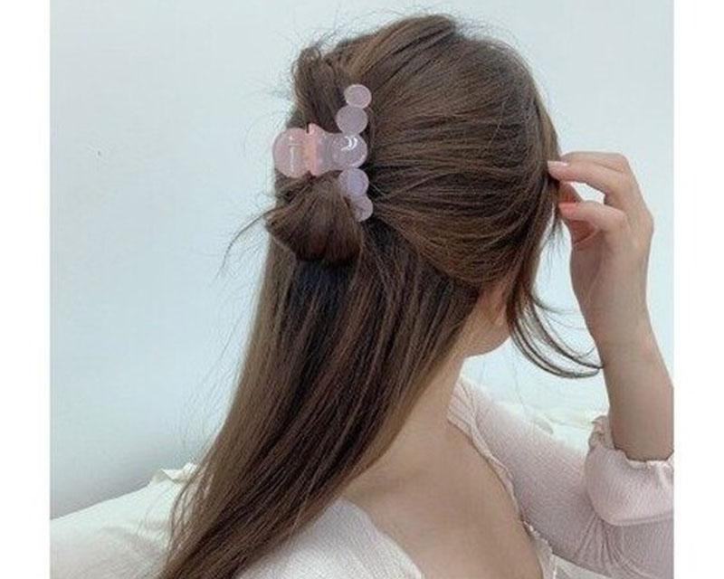 หนีบผมแบบครึ่งหัว