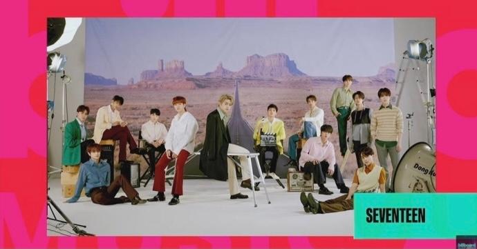 SEVENTEEN、｢ビルボードミュージックアワード｣に初ノミネート