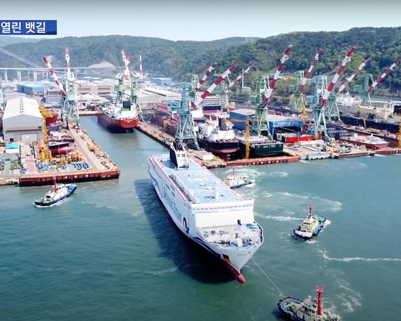 ทดสอบการใช้งานในทะเลเป็นครั้งแรก