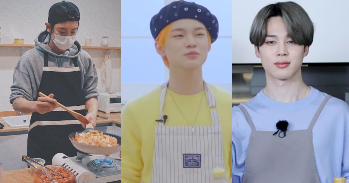 Học theo công thức nấu ăn của thần tượng K-pop: Chenle, Chanyeol và BTS