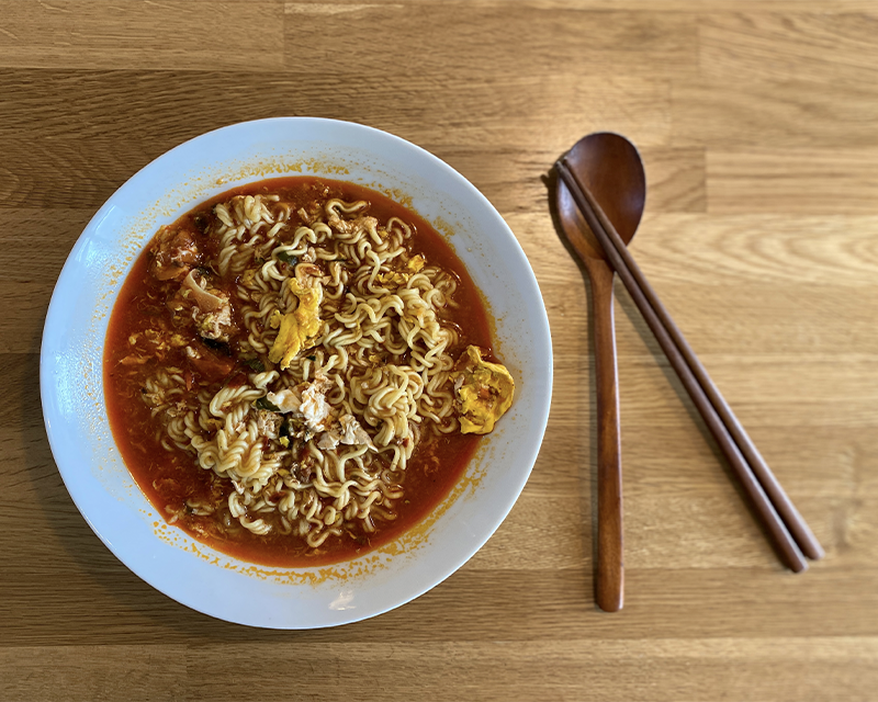 An overhead shot of NCT Chenle