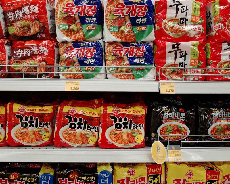 แผงขายรามยอน