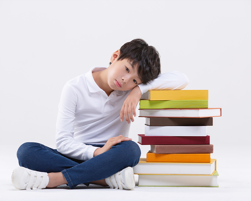 child in Korea education