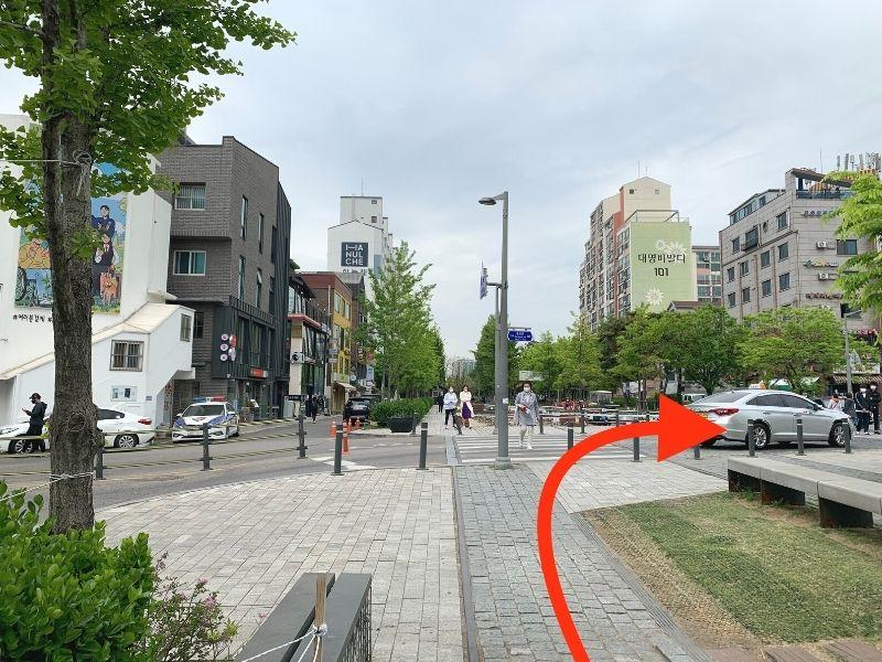 韓国旅行、韓国観光、韓国グルメ、韓国ドーナツ、韓国流行、ソウル、弘大、延南洞