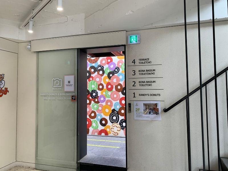 sơ đồ ở Randy's Donuts Yeonnamdong