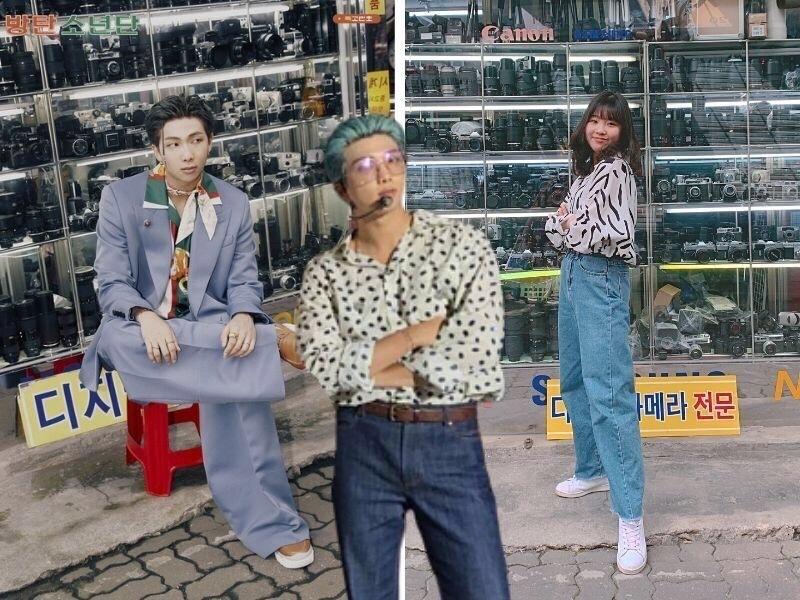 BTS RM vintage outfit from seasons greetings